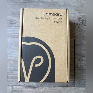 Samsara CM33 Dual-Facing AI Dash Cam CM34, Brand New in Box
